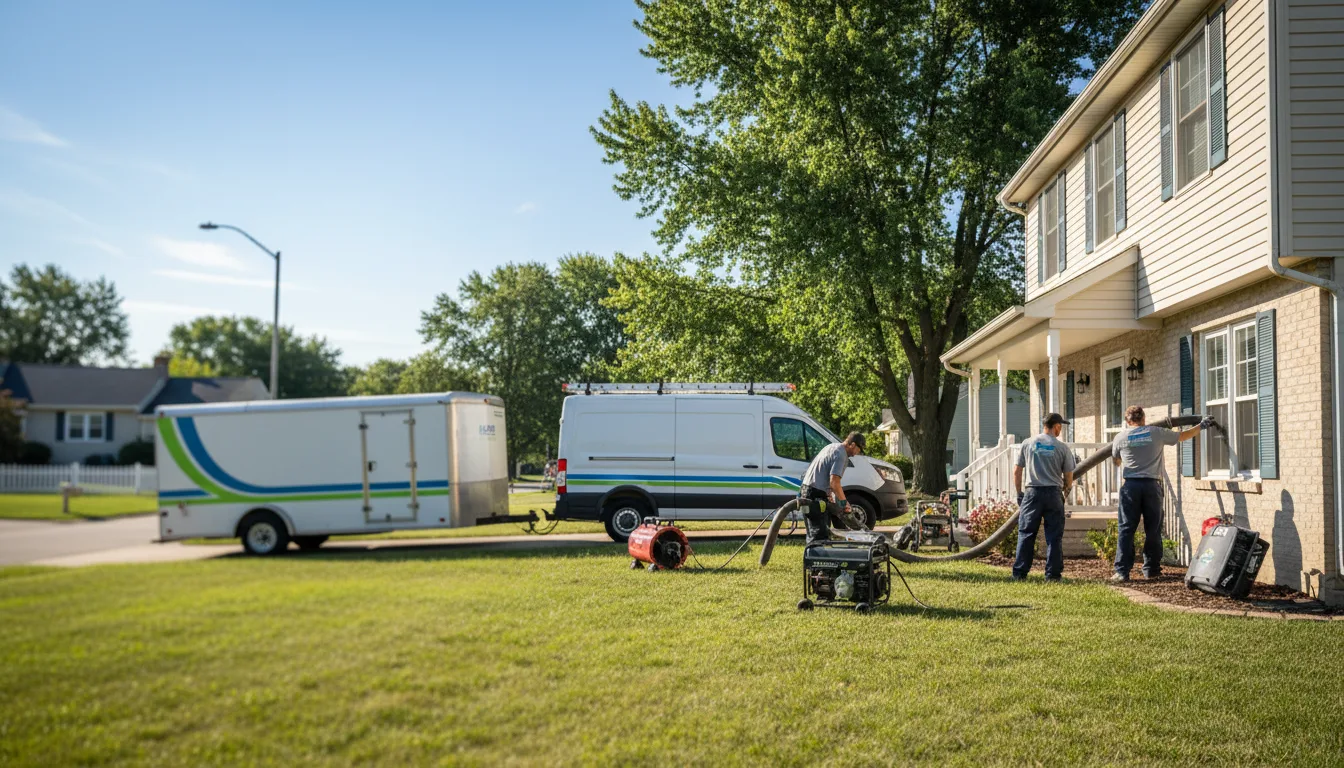 Flooded Basement Restoration And Cleanup With Repair in Maugansville, MD near me